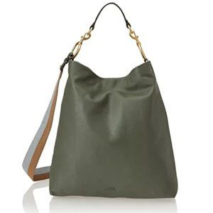 Vince Camuto Leather Valda Tote, Fig Leaf